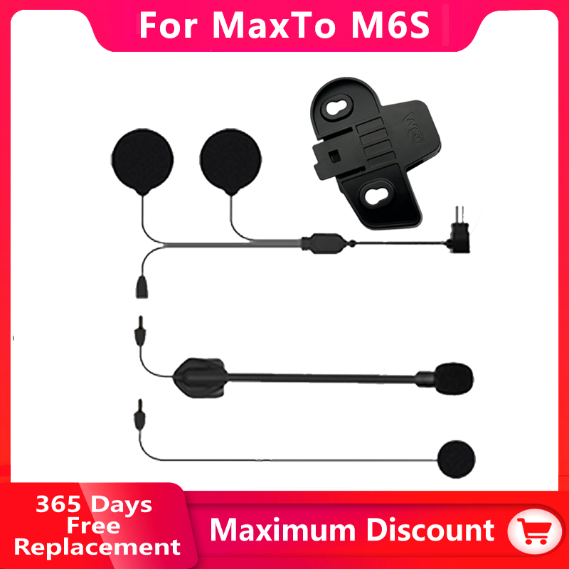 Intercom Headset Helmet - Maxto M6S Motorcycle Helmet Headset Intercom