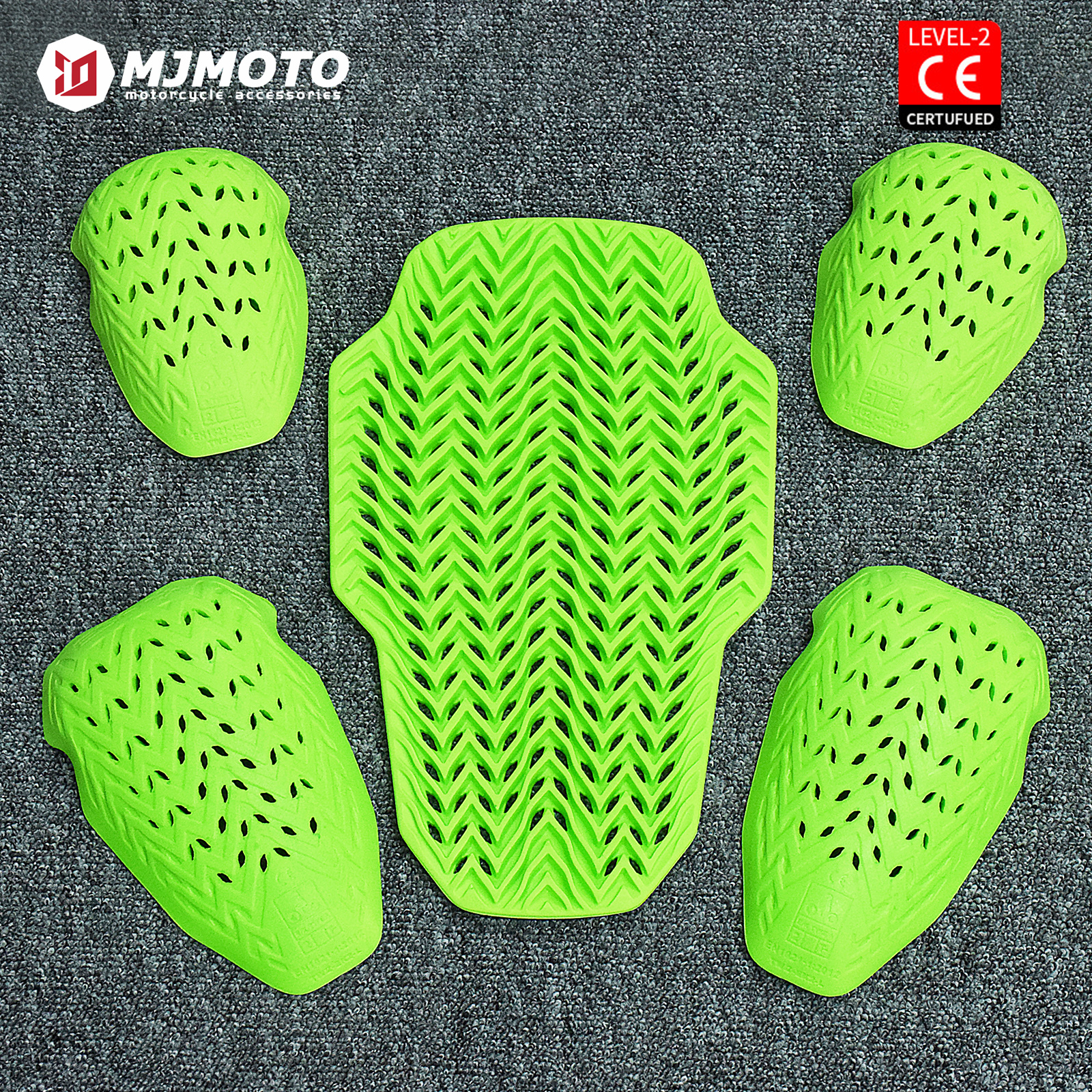 Motorcycle Gear Sale - Green Motorcycle CE Level 2 Protective
