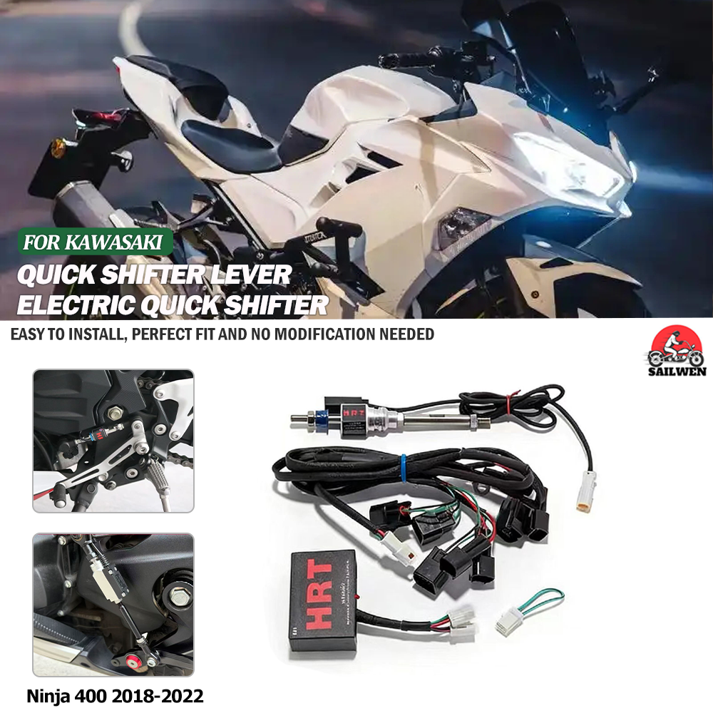 Motorcycle Gear Quick Shifter - Fit For Ninja 400 2018-2022 Motorcycle