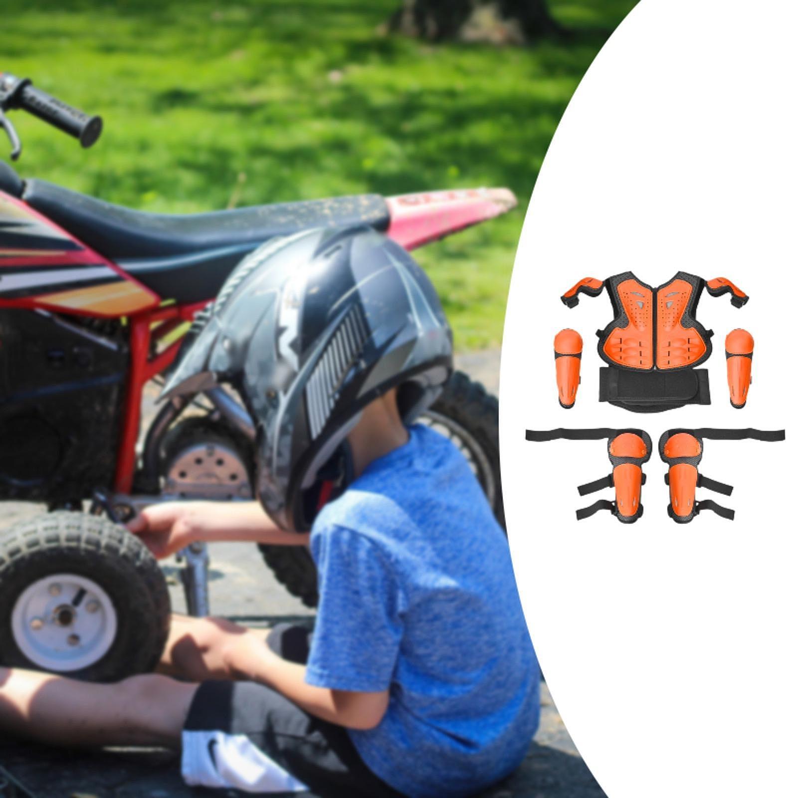 Motorcycle Gear Full Suit - Kids Motorcycle Breathable Riding Protective Gear