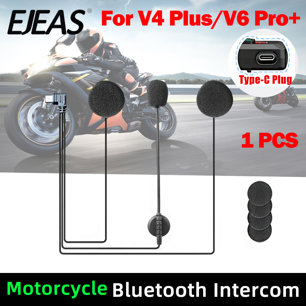 Intercom Headset Helmet - Original Earphone For EJEAS V6 PRO+/V4