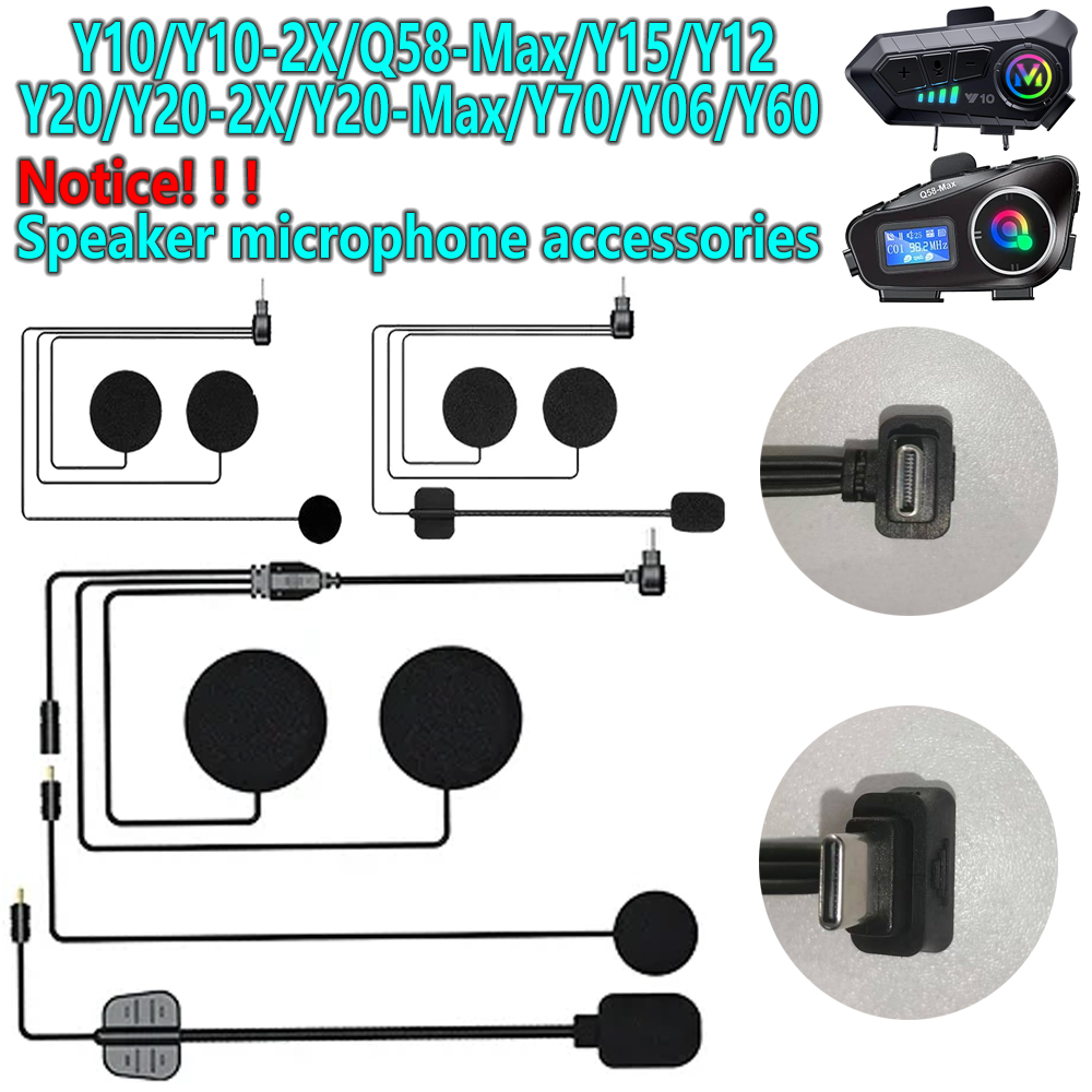 Intercom Headset Helmet - Helmet Bluetooth Headset Intercom Microphone Accessories