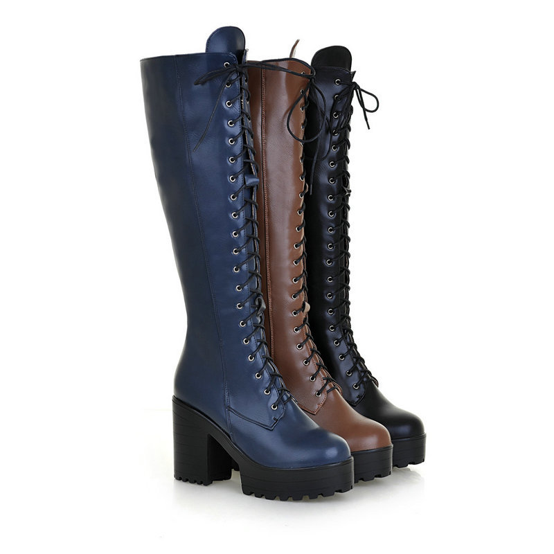 Size 34-43 Womens Knee Boots L - Riding Boot Short ulasan dan harga