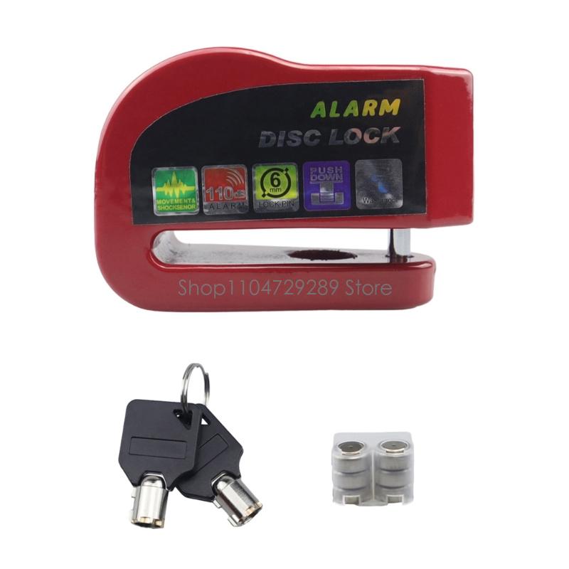 D8KE Disc Brake Lock Alarm Mot - Disc Lock Brake ulasan dan harga