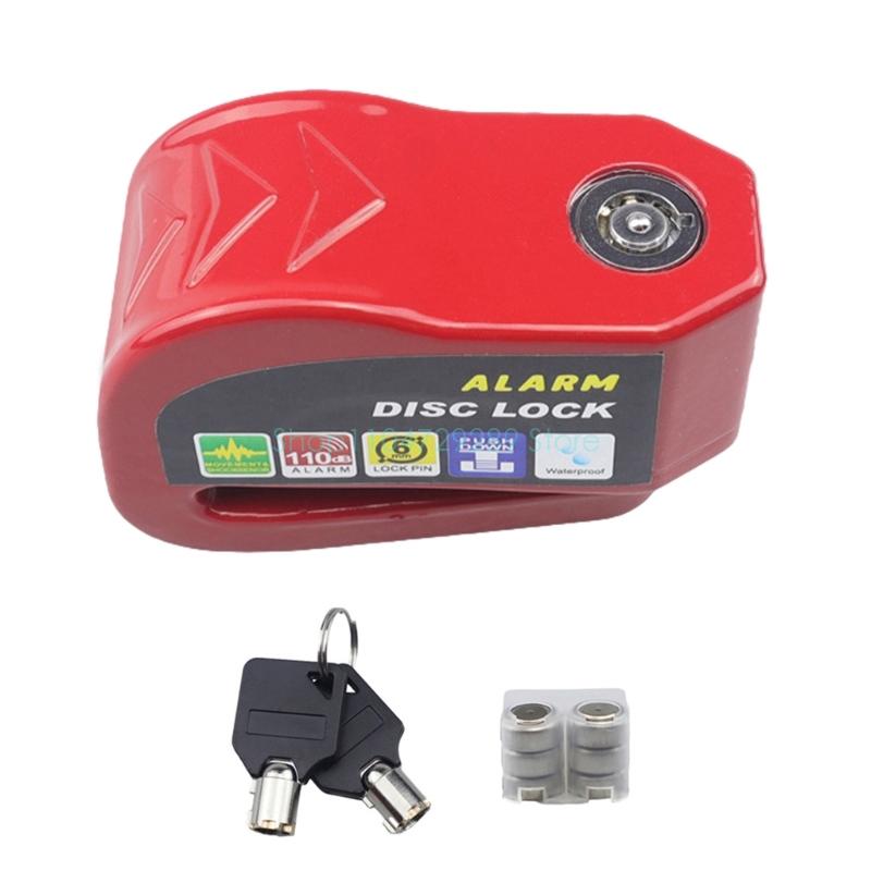 D8KE Disc Brake Lock Alarm Mot - Disc Lock Brake ulasan dan harga