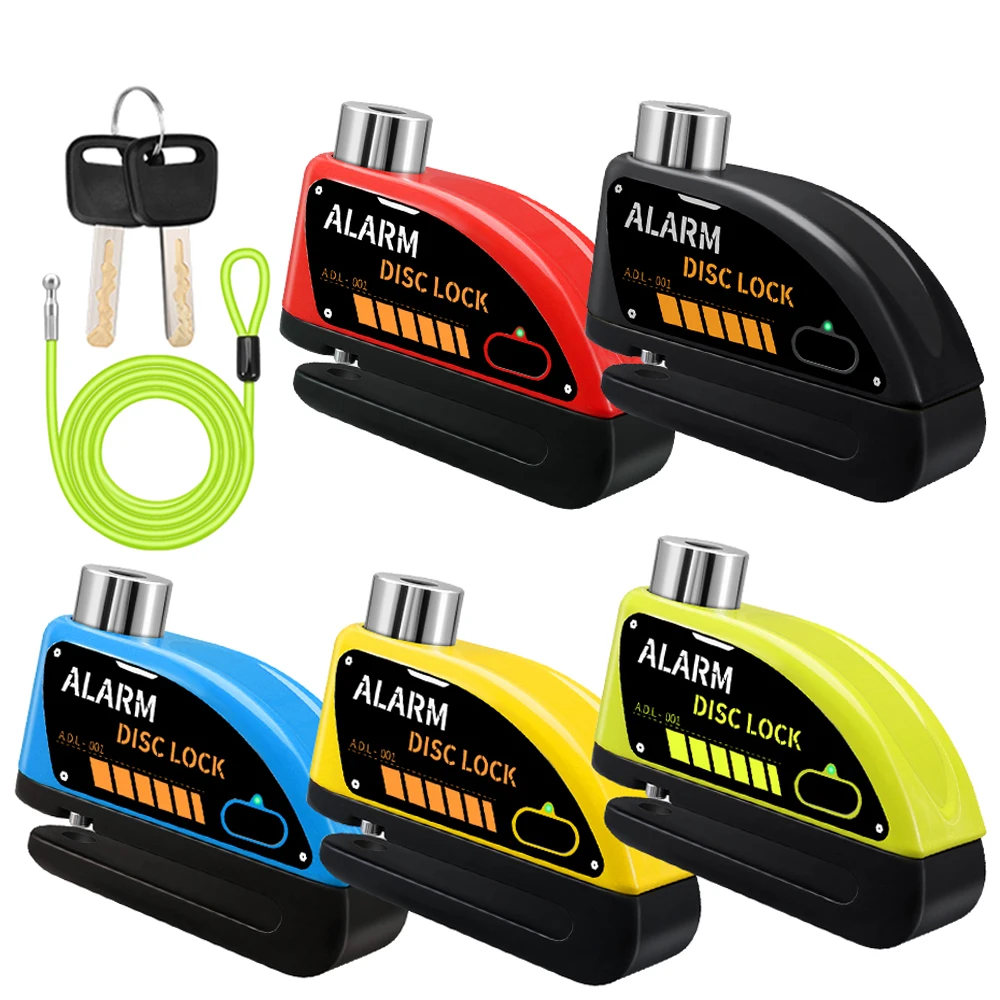 New Bike Motorcycle Alarm Disc - Disc Lock Brake ulasan dan harga
