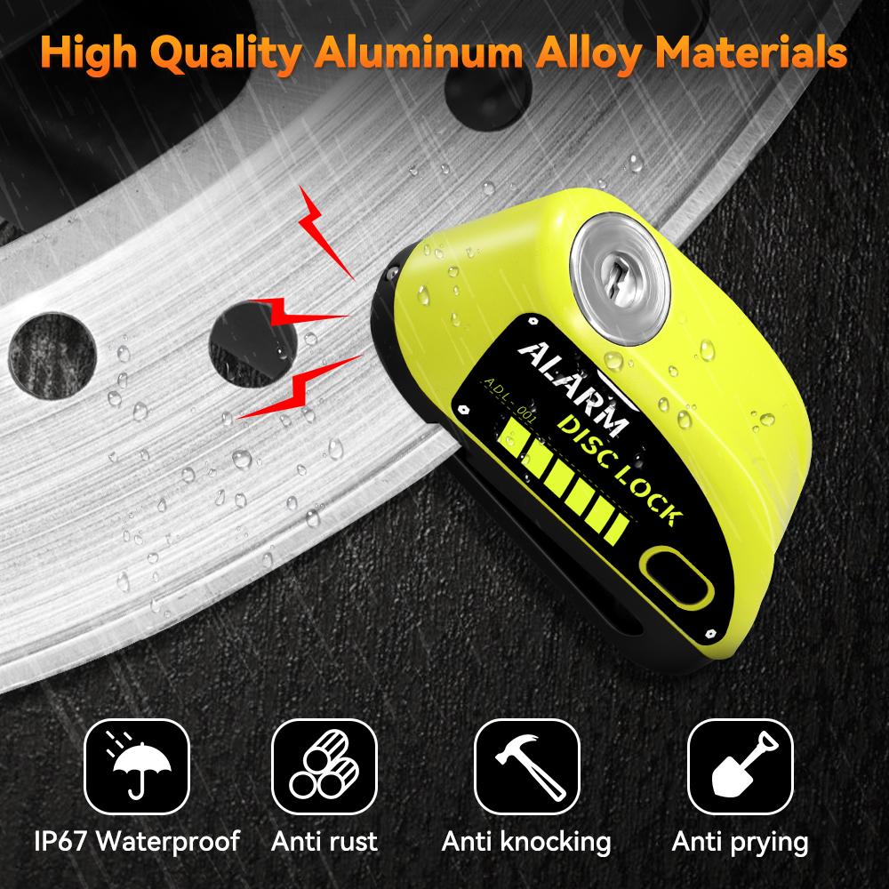 New Bike Motorcycle Alarm Disc - Disc Lock Brake ulasan dan harga
