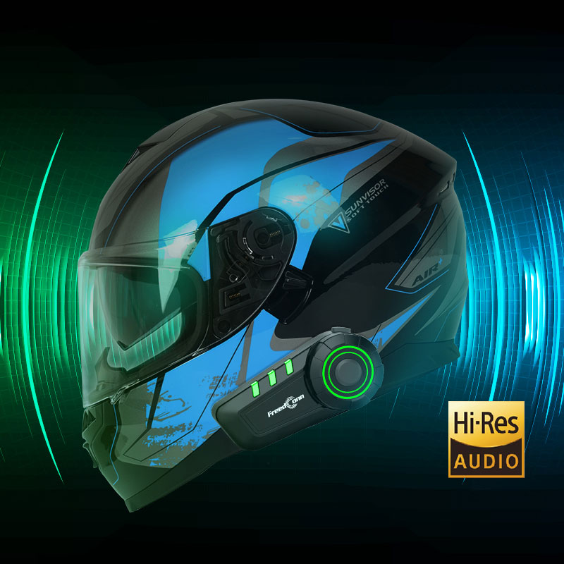 FreedConn Bluetooth Motorcycle - Intercom Headset Helmet ulasan dan harga