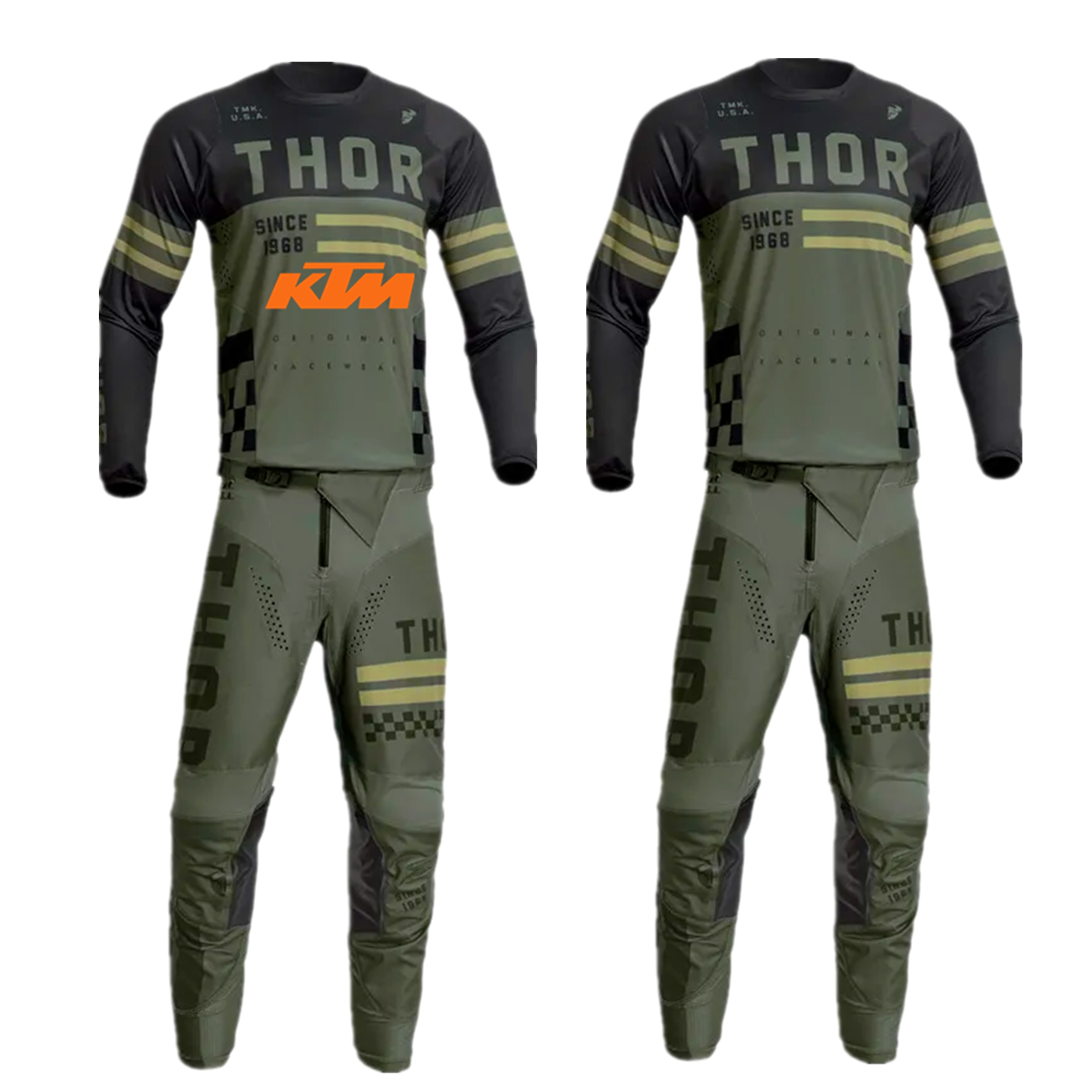 2026 Army Green Mx Gear Set Po - Motorcycle Gear Sale ulasan dan harga