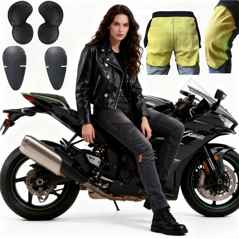 Women Aramid Motorcycle Pants  - Motorcycle Gear Women Pants ulasan dan harga