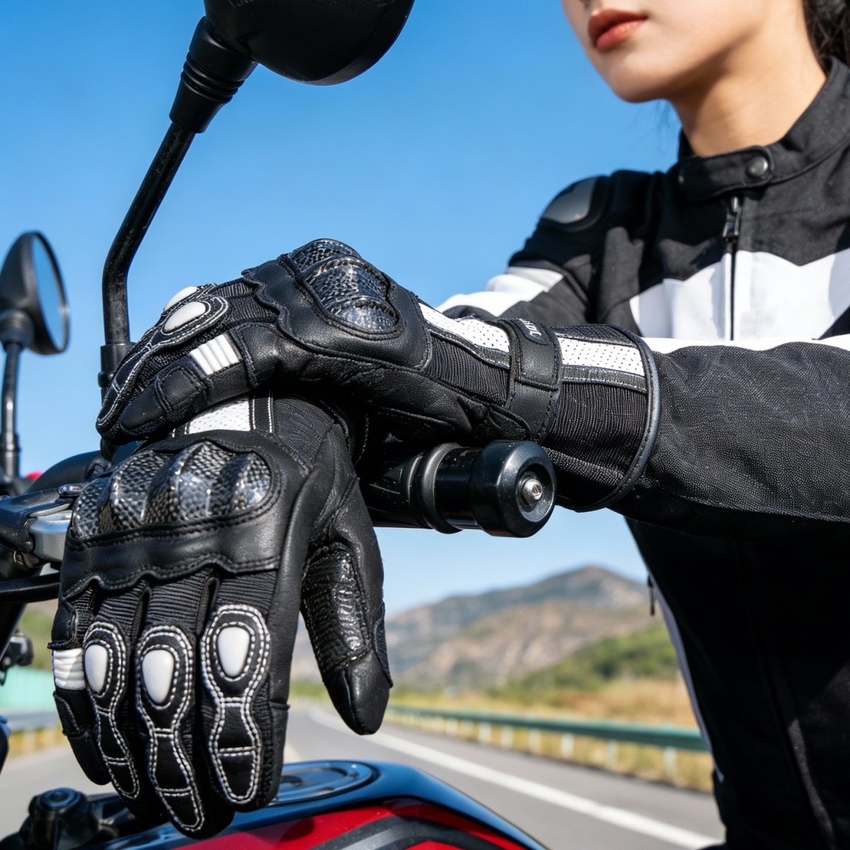 Women Retro Leather Gloves Fou - Xxl Motorcycle Gear ulasan dan harga