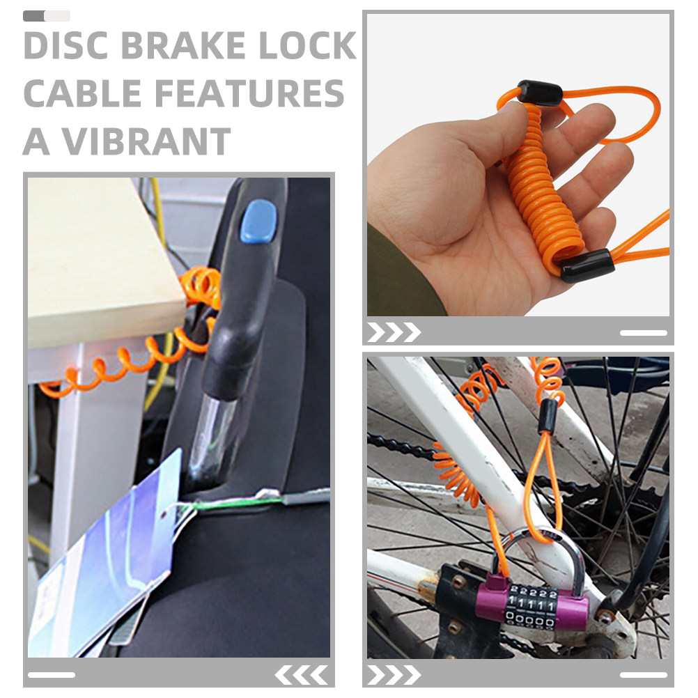 2Pcs Long Length Steel Wire Di - Disc Lock Brake ulasan dan harga