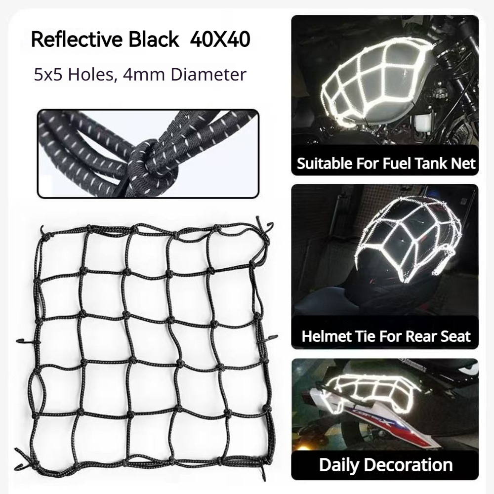 6 Hooks Luggage Net Protective - Motorcycle Gear Sale ulasan dan harga