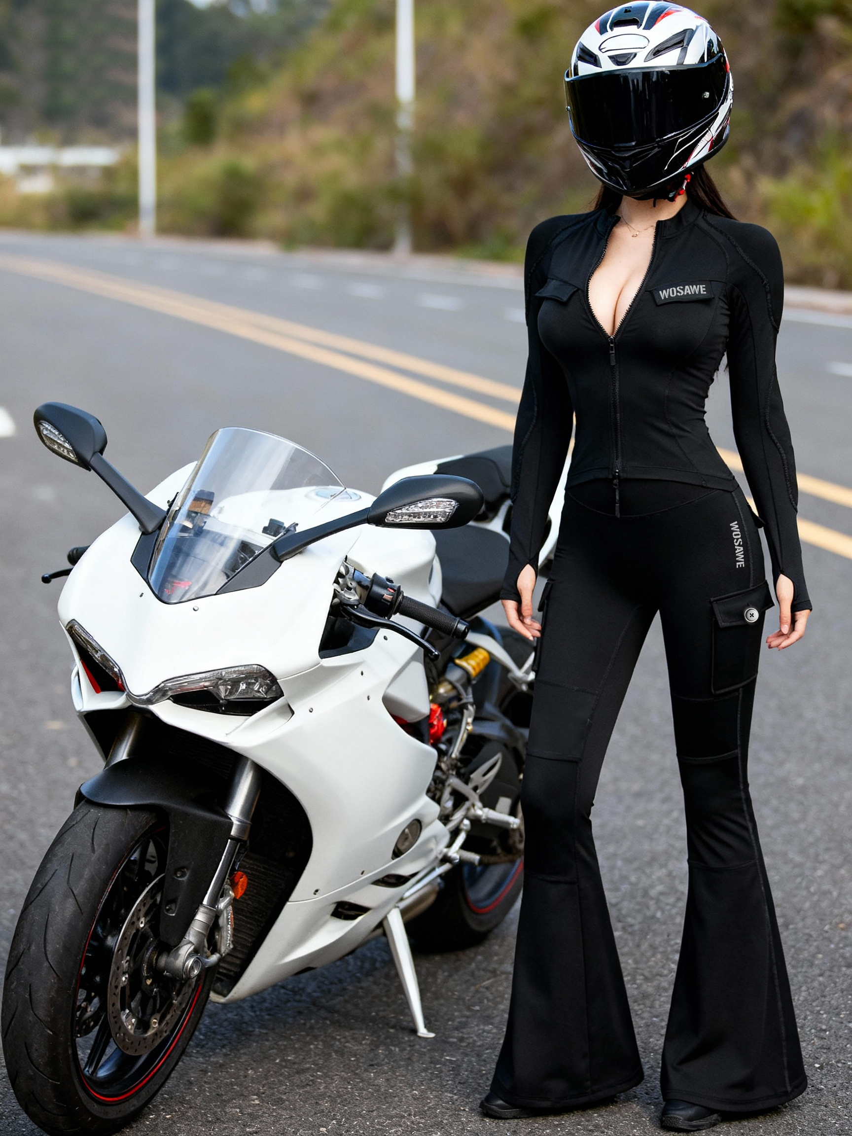 WOSAWE Women Motorcycle Jacket - Motorcycle Gear Full Suit ulasan dan harga