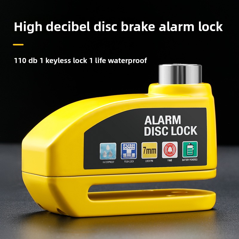 Bicycle Disc Brake Lock Alarm, - Disc Lock Brake ulasan dan harga