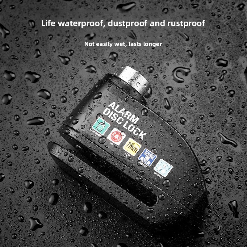 Metal Alarm Disc Lock - Waterp - Disc Lock Brake ulasan dan harga
