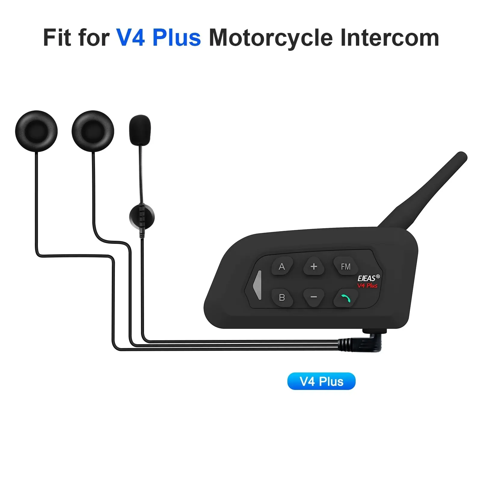 For V6 Series Q2 Q7 V4 Plus Mo - Intercom Headset Helmet ulasan dan harga
