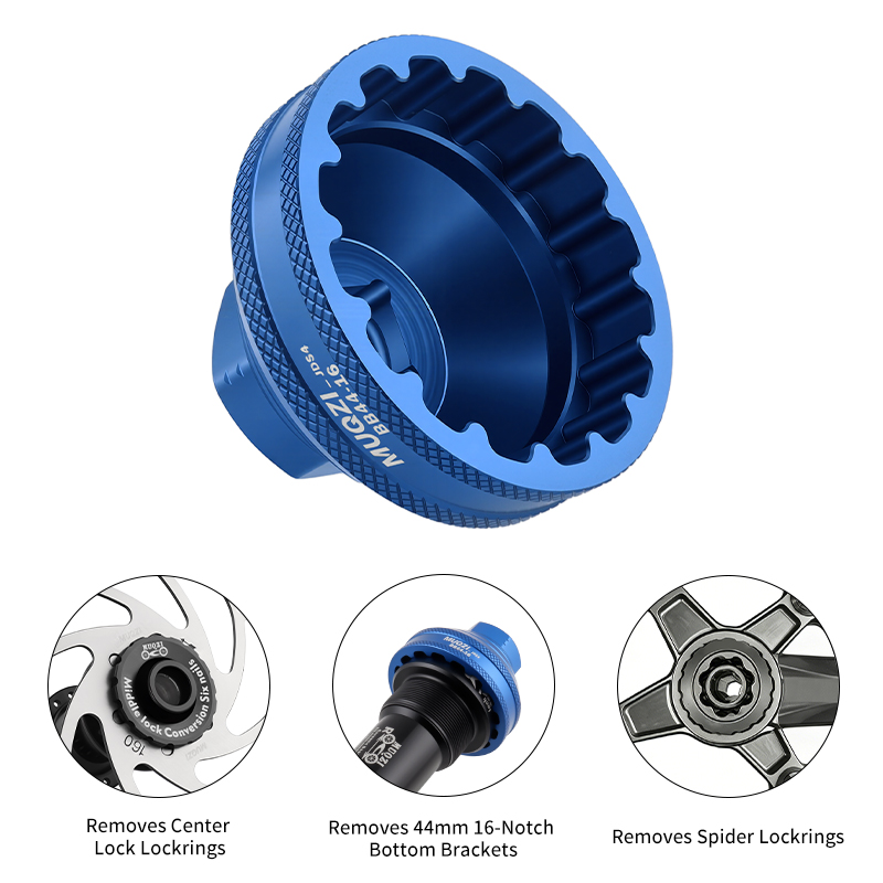 MUQZI Centerlock Rotor Lockrin - Disc Lock Brake ulasan dan harga