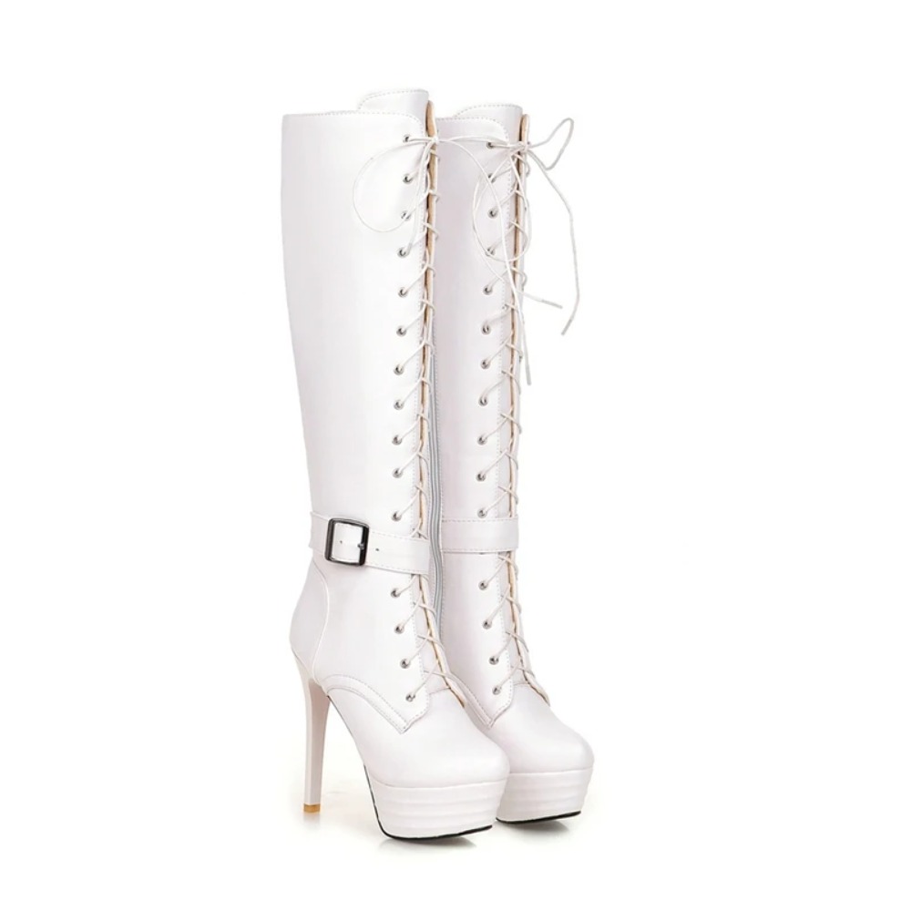 Knee High Boots Womens Botas M - Riding Boot Short ulasan dan harga