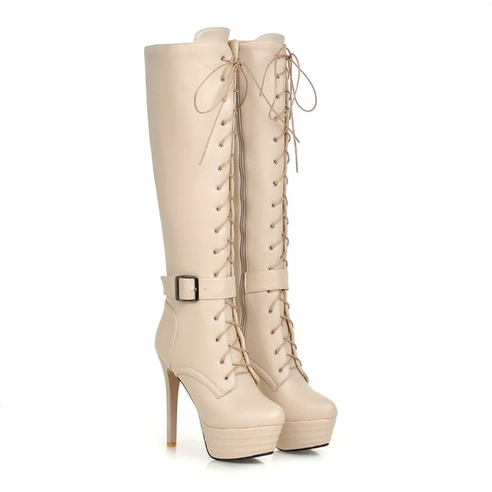 Knee High Boots Womens Botas M - Riding Boot Short ulasan dan harga