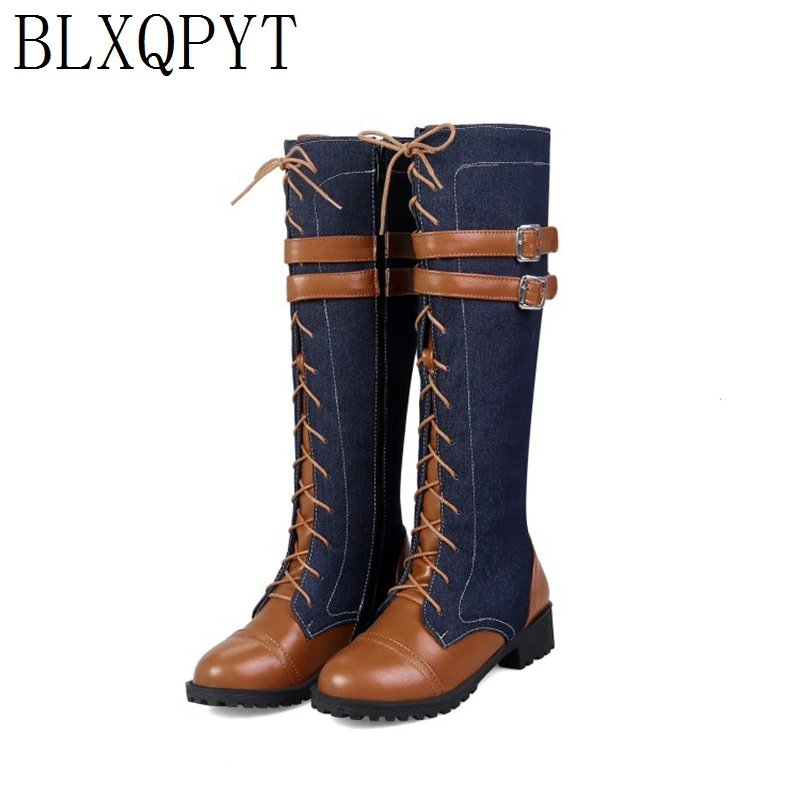 BLXQPYT Winter Autumn Knee Hig - Riding Boot Short ulasan dan harga