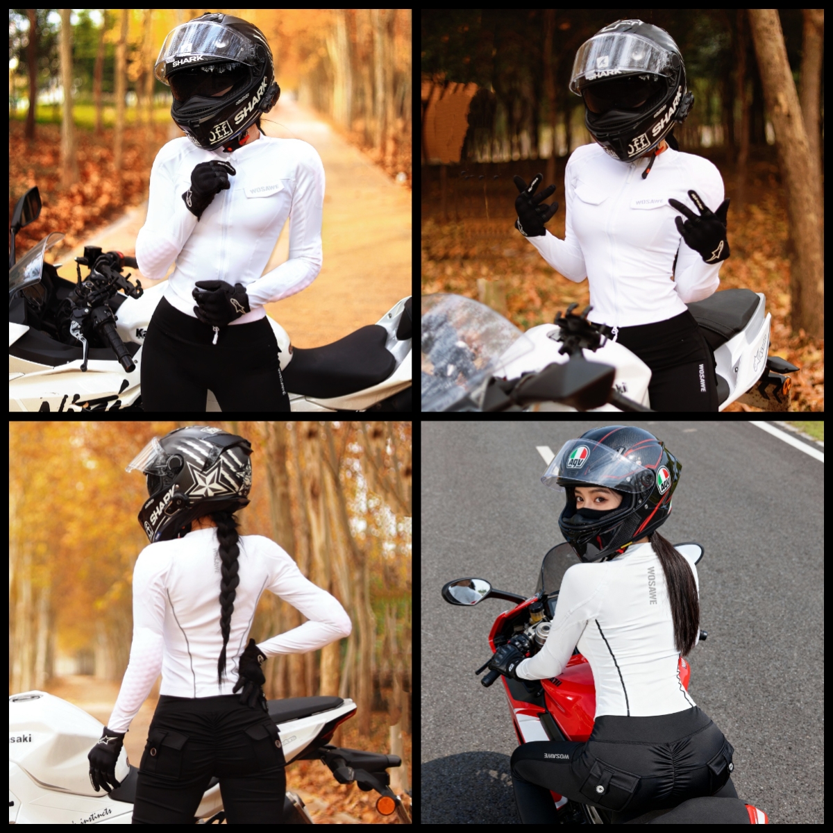 WOSAWE Women Motorcycle Jacket - Motorcycle Gear Sale ulasan dan harga