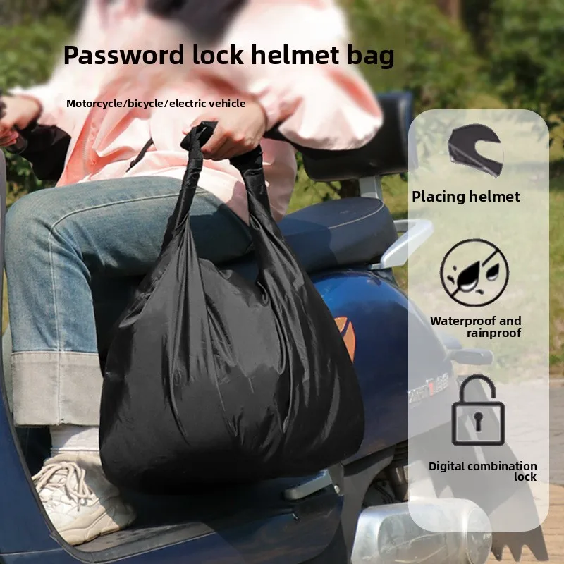 Anti Theft Waterproof Helmet B - Xxl Motorcycle Gear ulasan dan harga
