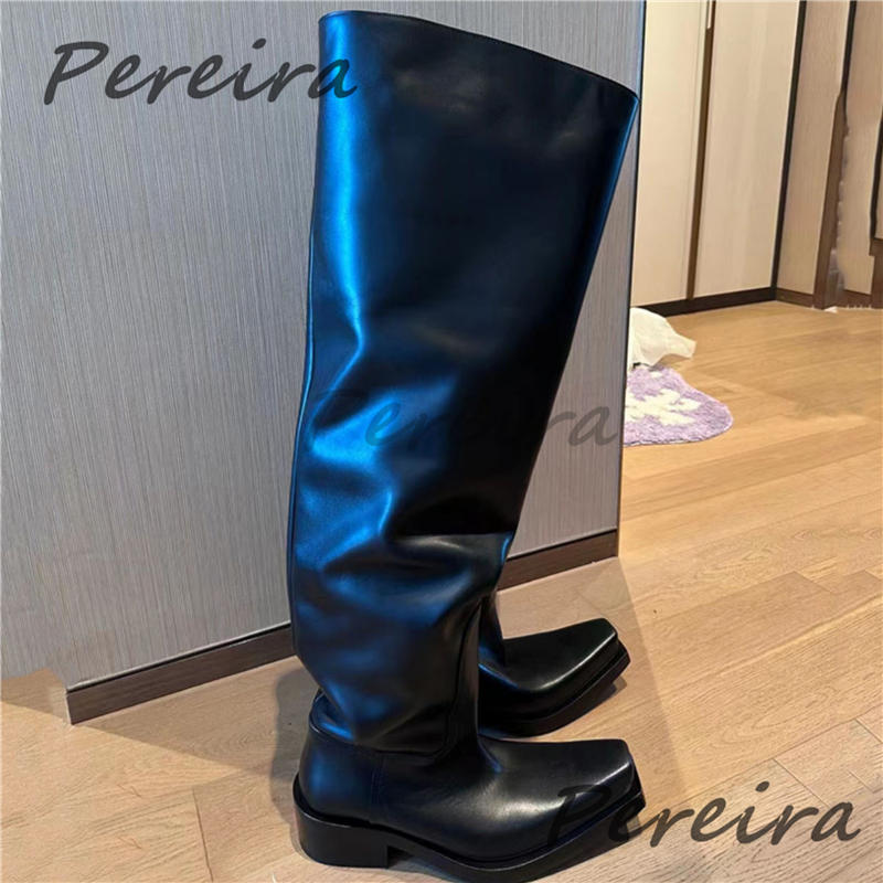 Thick Soled Over The Knee Boot - Riding Boot Short ulasan dan harga