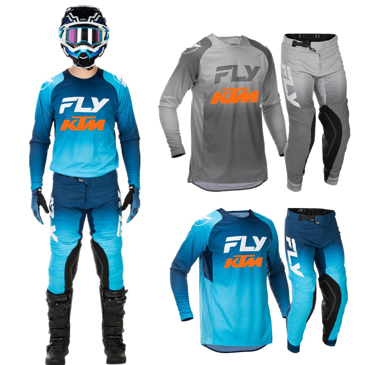 2026 GREY Moto Gear Set Motocr - Motorcycle Gear Sale ulasan dan harga