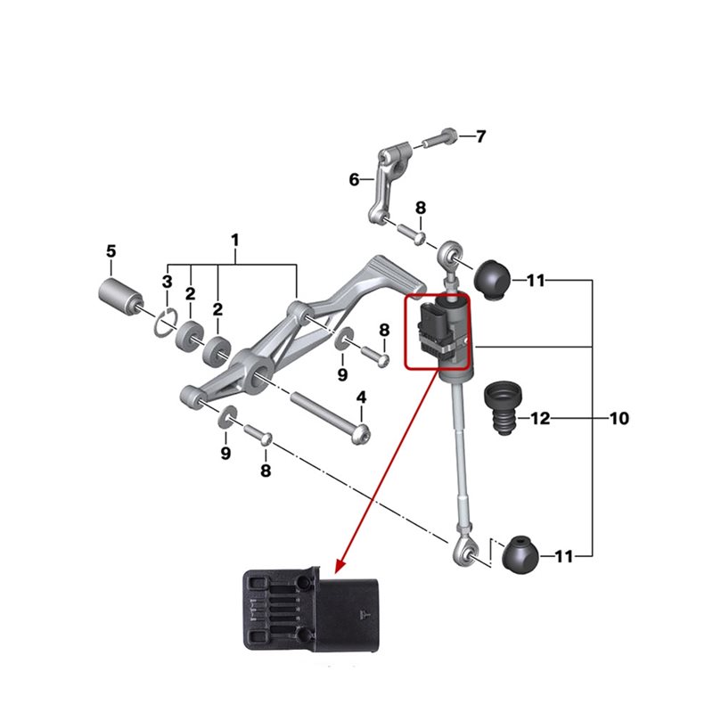 AS57-For BMW F750GS F800GS F85 - Motorcycle Gear Quick Shifter ulasan dan harga
