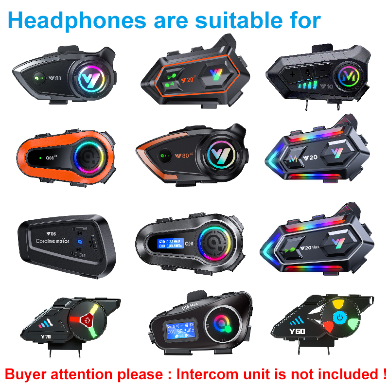Headset Suitable For Q58max/Y1 - Intercom Headset Helmet ulasan dan harga