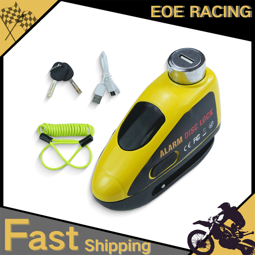 Rechargeable 140dB Motorcycle  - Disc Lock Brake ulasan dan harga