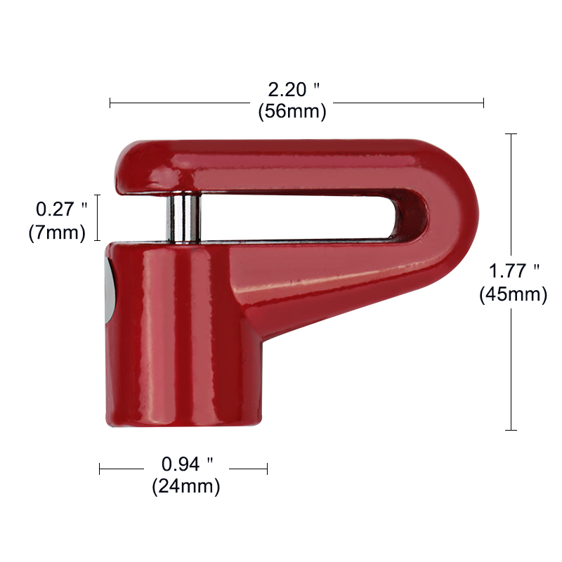 Motorcycle Lock Security Anti  - Disc Lock Brake ulasan dan harga