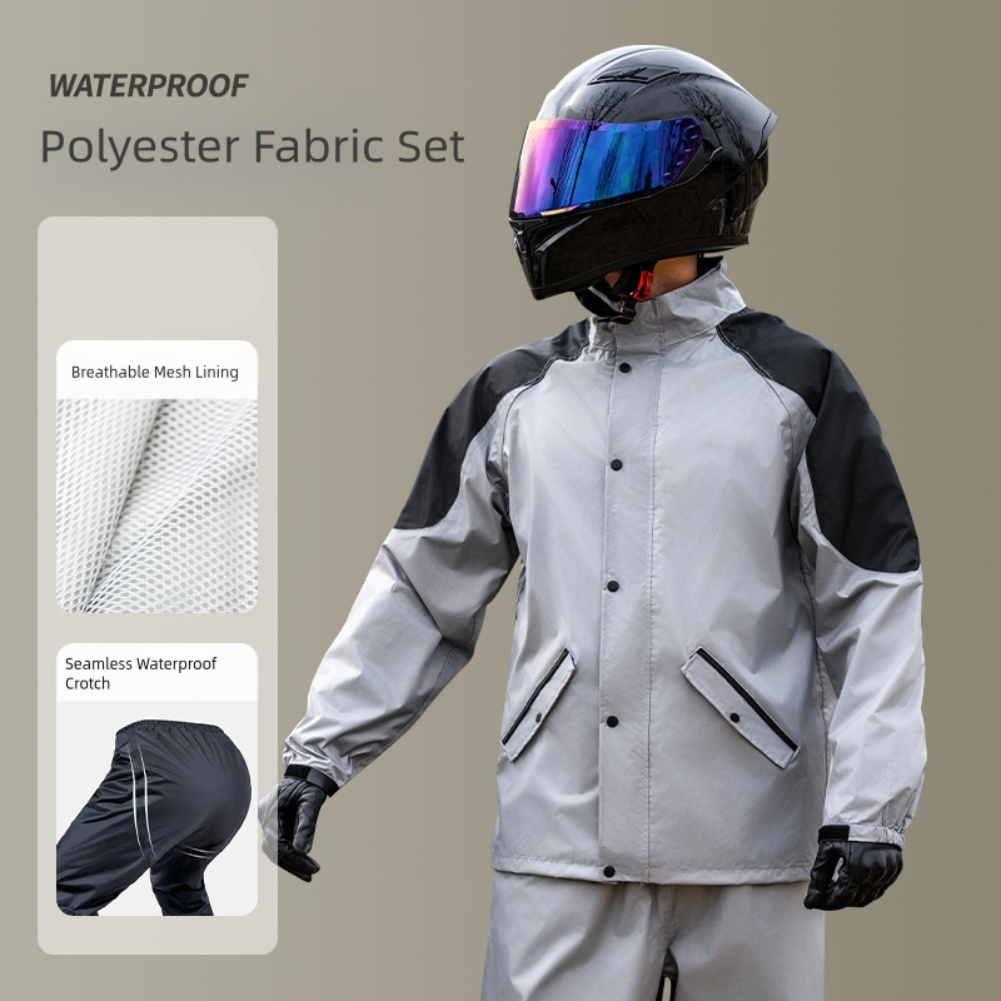 Waterproof Motorcycle Rain Gea - Xxl Motorcycle Gear ulasan dan harga