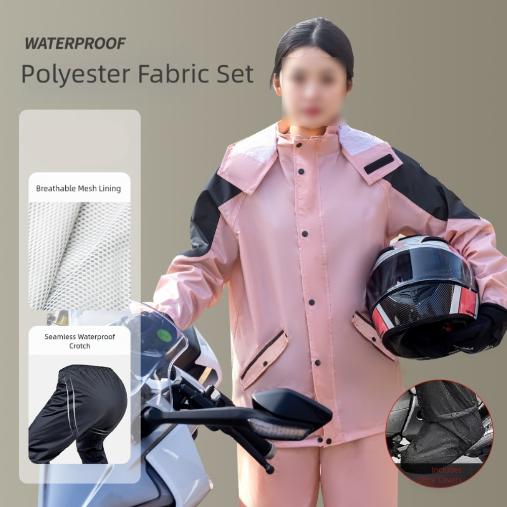 Waterproof Motorcycle Rain Gea - Xxl Motorcycle Gear ulasan dan harga