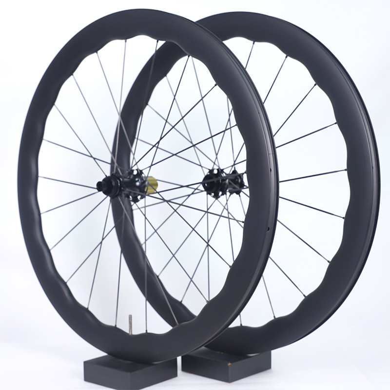 700c Carbon Fiber Bike Wheelse - Disc Lock Brake ulasan dan harga
